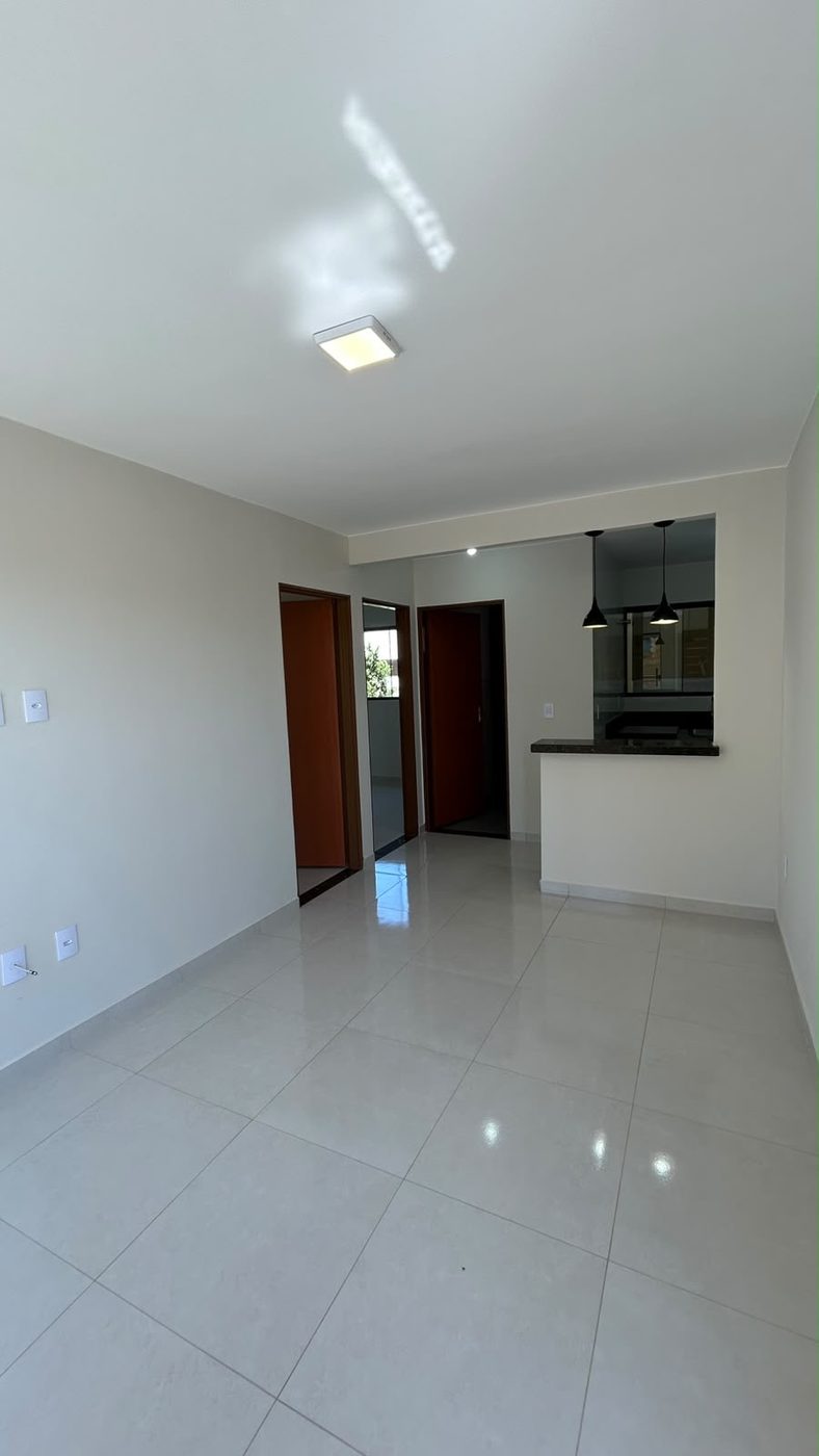 Sala integrada à cozinha americana — JVA Construtora e Incorporadora