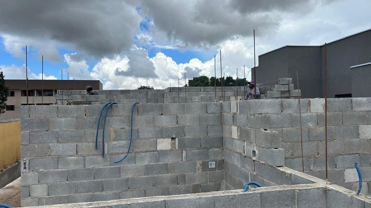 Alvenaria estrutural em execução — JVA Construtora e Incorporadora
